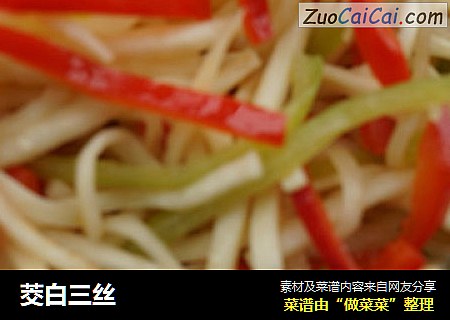 茭白三丝