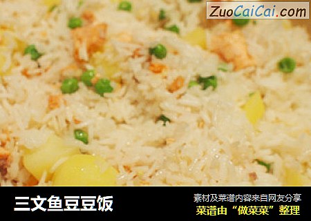 三文鱼豆豆饭