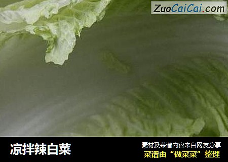 凉拌辣白菜