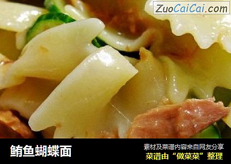 鲔鱼蝴蝶面