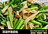 蒜苔炒豆皮丝的做法