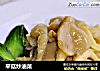 平菇炒油菜的做法