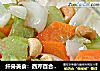 纤身美食：西芹百合炒腰果的做法