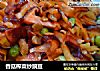 香菇榨菜炒豌豆的做法
