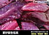 素炒紫色包菜的做法