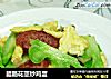 腊肠花茎炒鸡蛋的做法