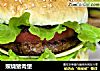 照烧猪肉堡的做法