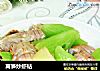 莴笋炒虾蛄的做法