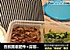 香煎黑椒肥牛+蒜蓉炒蒿子杆肥牛的做法