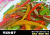 芹菜炒豆干的做法