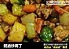 蚝油炒肉丁的做法