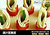 浇汁豆腐皮的做法
