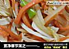 素净春节菜之一——素炒杏鲍菇丝的做法