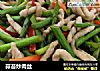 蒜苔炒肉丝的做法