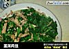 韭菜肉丝的做法