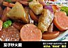 茄子炒火腿的做法