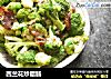 西兰花炒腊肠的做法