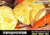 洋葱鸡丝炒日本豆腐的做法