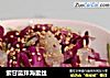 紫甘蓝拌海蜇丝的做法