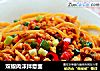 双椒肉沫拌意面的做法