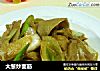 大葱炒面筋的做法