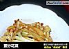 素炒花菜的做法