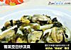 雪菜茭白炒淡菜的做法