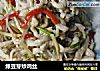 绿豆芽炒鸡丝的做法