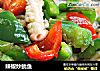辣椒炒鱿鱼的做法