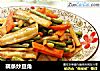 藕条炒豆角的做法
