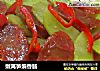 嫩莴笋煸香肠的做法