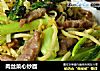 肉丝菜心炒面的做法