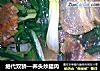 绝代双骄—荞头炒腊肉的做法