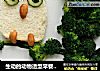 生动的动物造型早餐，夜晚的猫头鹰的做法