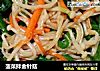 菠菜拌金针菇的做法