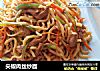 尖椒肉丝炒面的做法