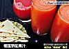 榴莲饼配果汁的做法