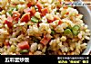 五彩蛋炒饭的做法