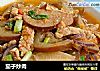 茄子炒肉的做法