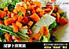 胡萝卜拌青菜的做法