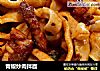 青椒炒肉拌面的做法