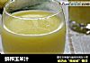 鲜榨玉米汁的做法