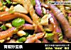 青椒炒茄条的做法