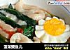 菠菜拨鱼儿的做法