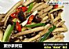 素炒茶树菇的做法