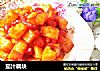 茄汁藕块的做法