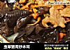 虫草猪肉炒木耳的做法