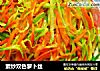 素炒双色萝卜丝的做法