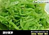 清炒莴笋的做法