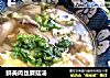 鲜美肉丝蘑菇汤的做法